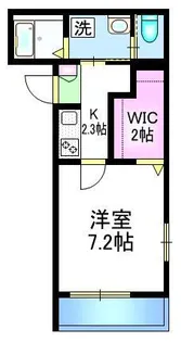 クオリア東長崎【1階】の間取り