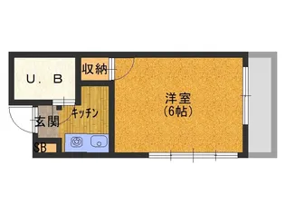 レナジア萱島【4階】の間取り