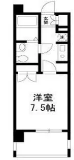 シャリオ本芝【6階】の間取り