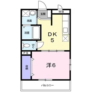 カーサ・フィオーレI【3階】の間取り