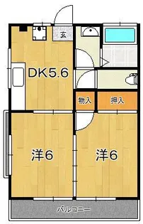 丸野興産ビル【2階】の間取り
