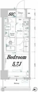 AXASレジデンス目黒東【4階】の間取り