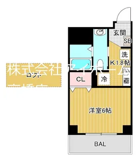 プリマヴェーラ今津【3階】の間取り