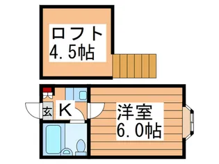 メゾン・ド・アロ-小金井【1階】の間取り