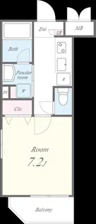 G-ハイム柳橋【3階】の間取り