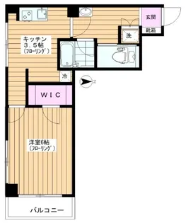 キャッスルKANAI【3階】の間取り