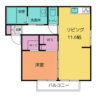コーポ春風IV【2階】の間取り