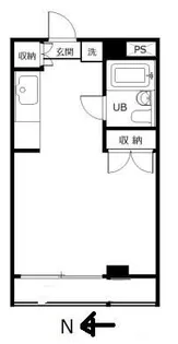 エフ六本木【3階】の間取り