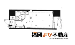 ロマネスク博多駅前【4階】の間取り