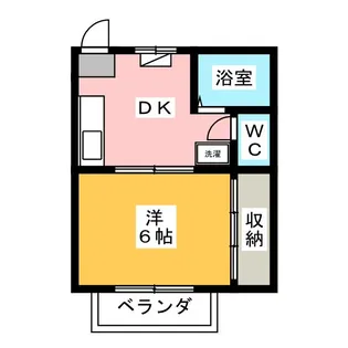 クレストハイム【2階】の間取り