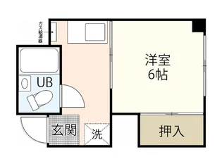 ハウスアピア【4階】の間取り
