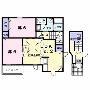 リファインド レジデンス B【2階】の間取り