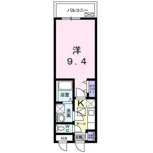 アルページュ伊賀【1階】の間取り
