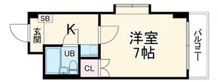 サンヒルズ上大岡A【3階】の間取り