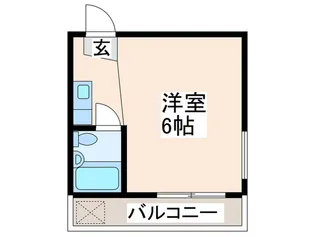 カスティル 松葉【3階】の間取り