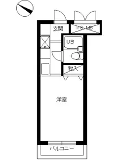 スカイコート宮崎台第3【4階】の間取り