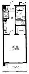 アンソレイユ吉祥寺【1階】の間取り