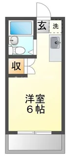 メゾンドサンベール【4階】の間取り