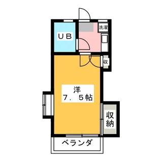 ハイツタカネ【2階】の間取り