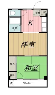 内山第三ビル【4階】の間取り