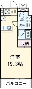 スクエア名駅南【6階】の間取り