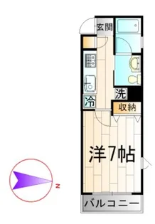 メゾンスクエア【2階】の間取り