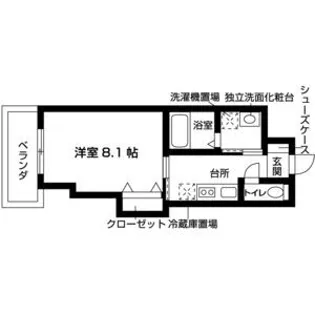 エルメディオ千種【6階】の間取り