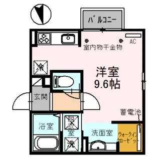 CocoAir【1階】の間取り