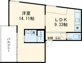 wdsビル【3階】の間取り