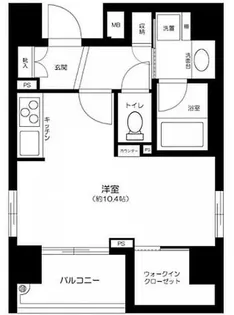 レヴィーナ東京八重洲通り【6階】の間取り