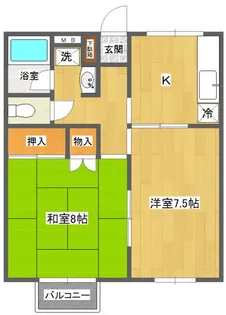 ステージII【2階】の間取り
