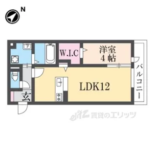 グランシャリオ神宮前【2階】の間取り