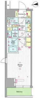 SKYCOURT D-iberte ASAKUSA【5階】の間取り