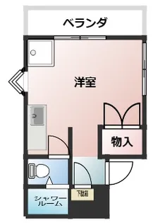 セントラルアヴェニュー【4階】の間取り
