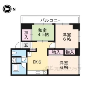 グレーシー高野【3階】の間取り
