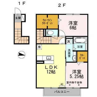 CINQ【2階】の間取り
