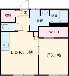Life inn こいけ【1階】の間取り