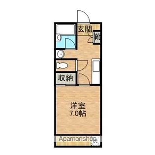アーバニズムM8【3階】の間取り