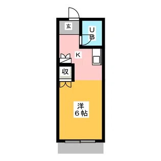 フローラルメゾン【1階】の間取り