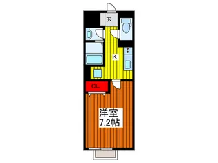 TS.川口【1階】の間取り