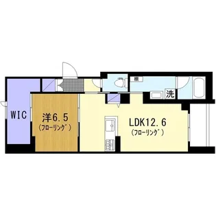デュー ツゲタ【2階】の間取り