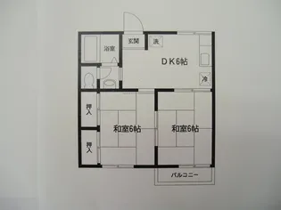 ハイツモトイ【2階】の間取り