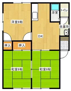 フレグランス木本【2階】の間取り