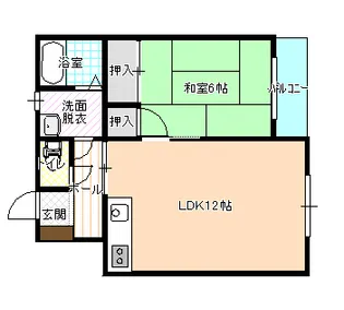 エルハウス【2階】の間取り