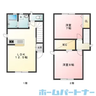 徳島県阿波市阿波町伊沢市【一戸建】の間取り