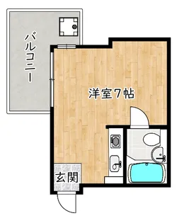 アメニティ西町【3階】の間取り