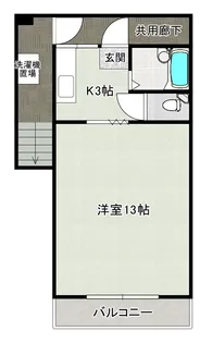 高知県香美市土佐山田町宝町3【アパート】の間取り