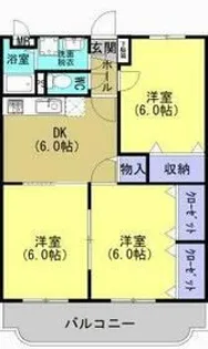 Y.M.Hayashi【3階】の間取り