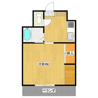 STビル【5階】の間取り