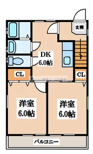ザハウスオブマダムジュエルA棟【1階】の間取り